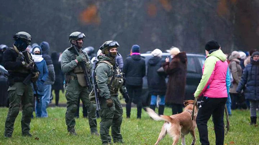 У Білорусі за участь у протестах схопили 345 осіб