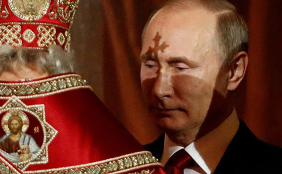 У головному храмі Збройних сил Росії будуть мозаїки Путіна і Сталіна