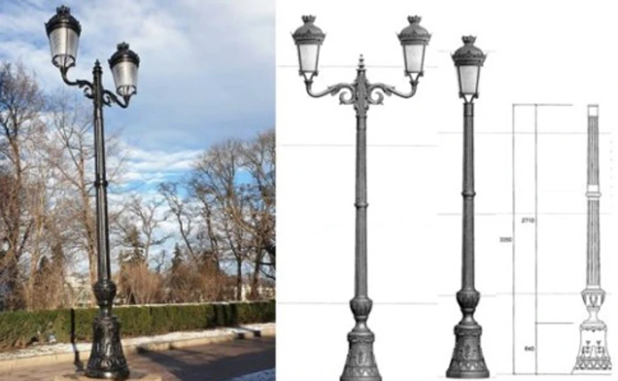 За испанские фонари возле Верховной Рады, которые оказались китайскими, переплатили вдвое