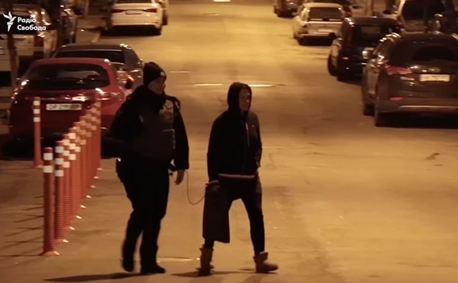 Дело Шеремета: Появилось видео, как Кузьменко проходит следственный эксперимент