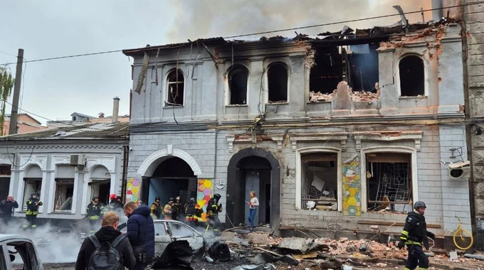No children injured in Russian drone strike on Kharkiv kindergarten
