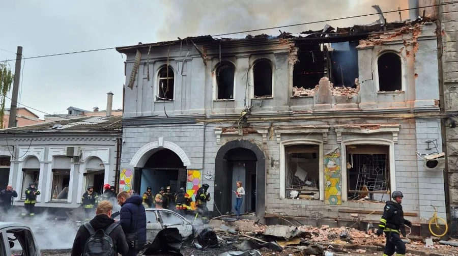 No children injured in Russian drone strike on Kharkiv kindergarten