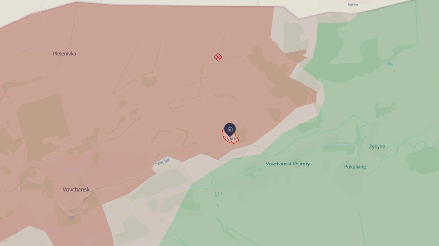 Russians advance near Tykhe in Kharkiv Oblast and another four settlements in Donetsk Oblast