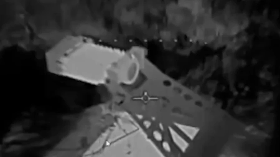 Ukrainian troops post video of rare Russian Starlink alternative being destroyed by drones