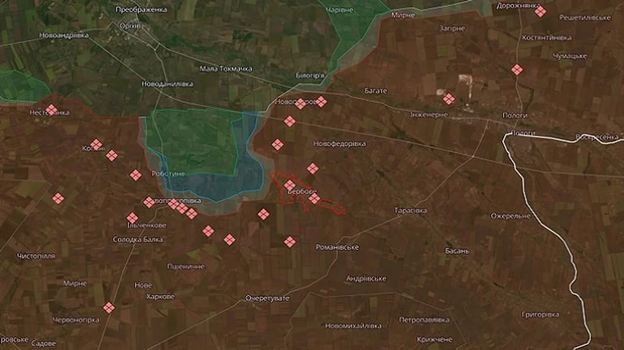 Armed Forces gain ground near Verbove, Russians on defensive