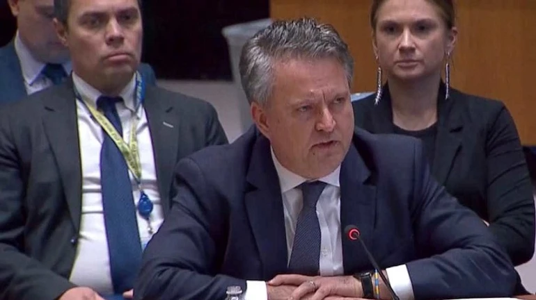 Russian Permanent Representative to UN leaves UN Security Council meeting before Ukrainian Representative's speech