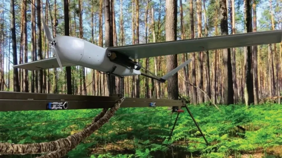 Ukrainian company showcases Thor Operator drone carrier, capable of launching both FPV and interceptor drones – photos