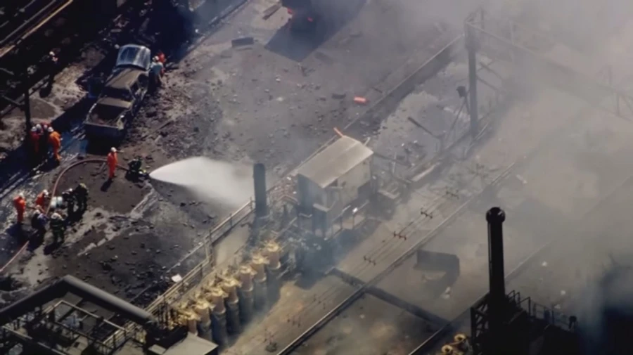 В США произошел взрыв на коксохимическом заводе: погиб человек, 10 пострадавших