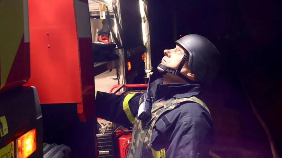 Russians attack infrastructure facility in Kirovohrad Oblast