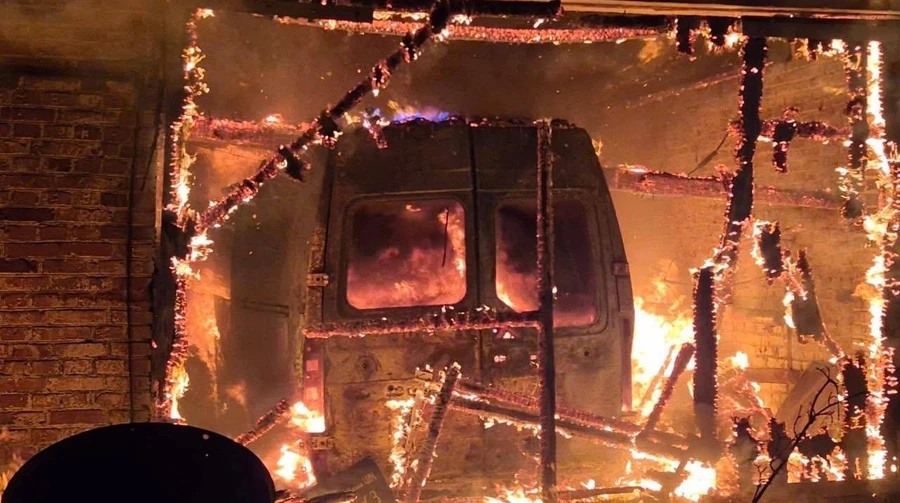 Из-за атаки Гераней на Черниговщине горела больница – ОВА показала последствия