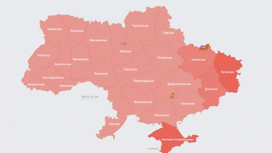 По всій Україні лунала тривога: злітав МіГ