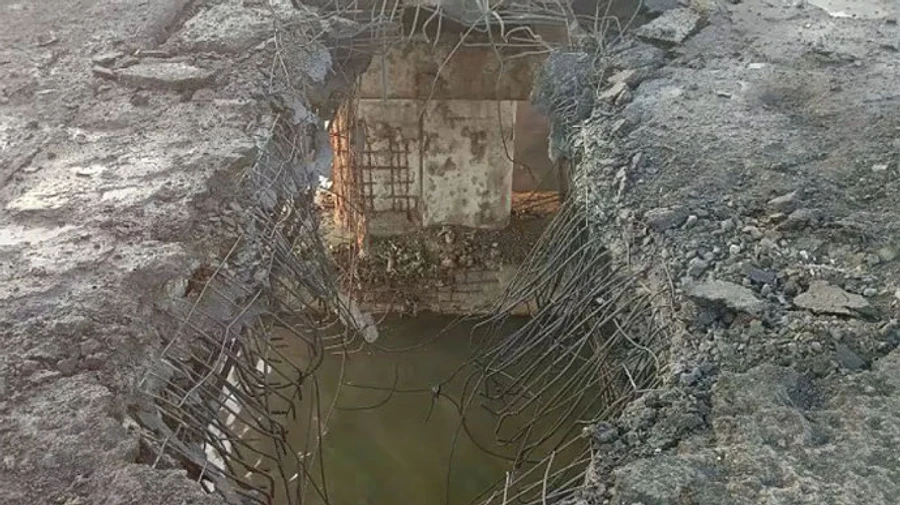 Russians report attack on Chonhar Bridge