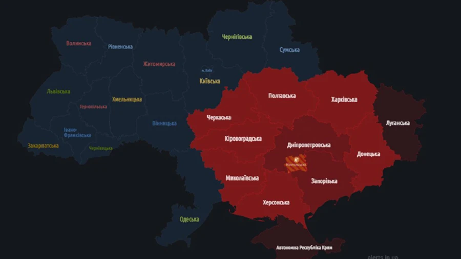 Россияне снова атаковали Украину, воздушные цели уже сбивают – Ермак 