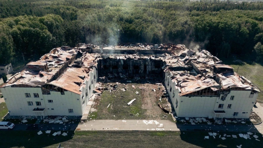 Russians strike Sumy university – photos, video