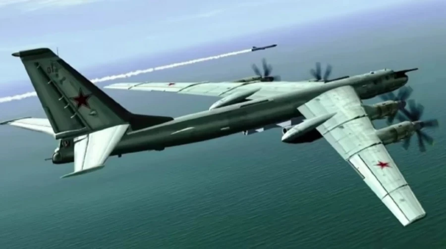 The Air Force has warned about possible launches of cruise missiles by Russian Tu-95s