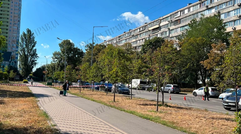 Police close Kyiv street after reported shootout between Security Service and Defence Intelligence – photos
