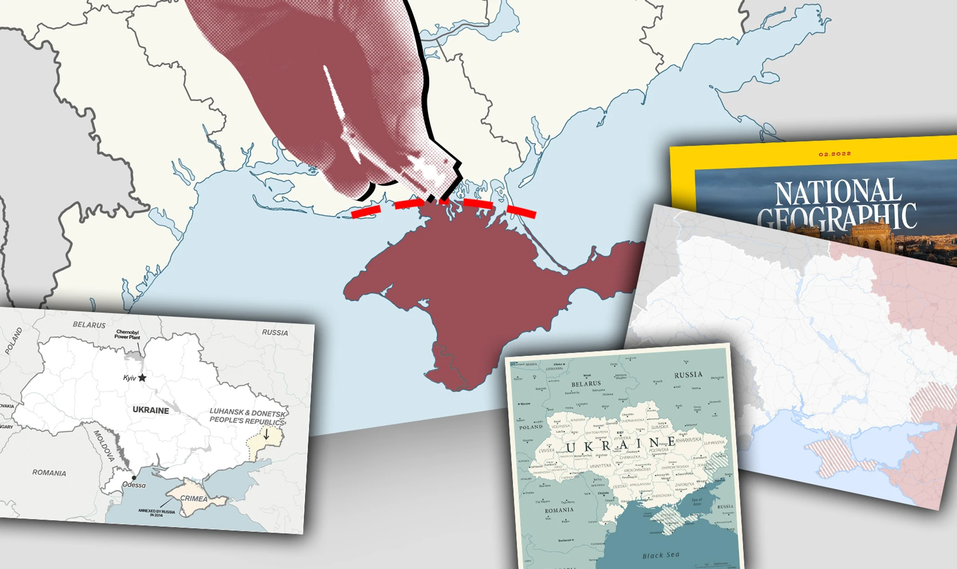 Чий Крим? Як карти National Geographic перетворюють окупований півострів на російський