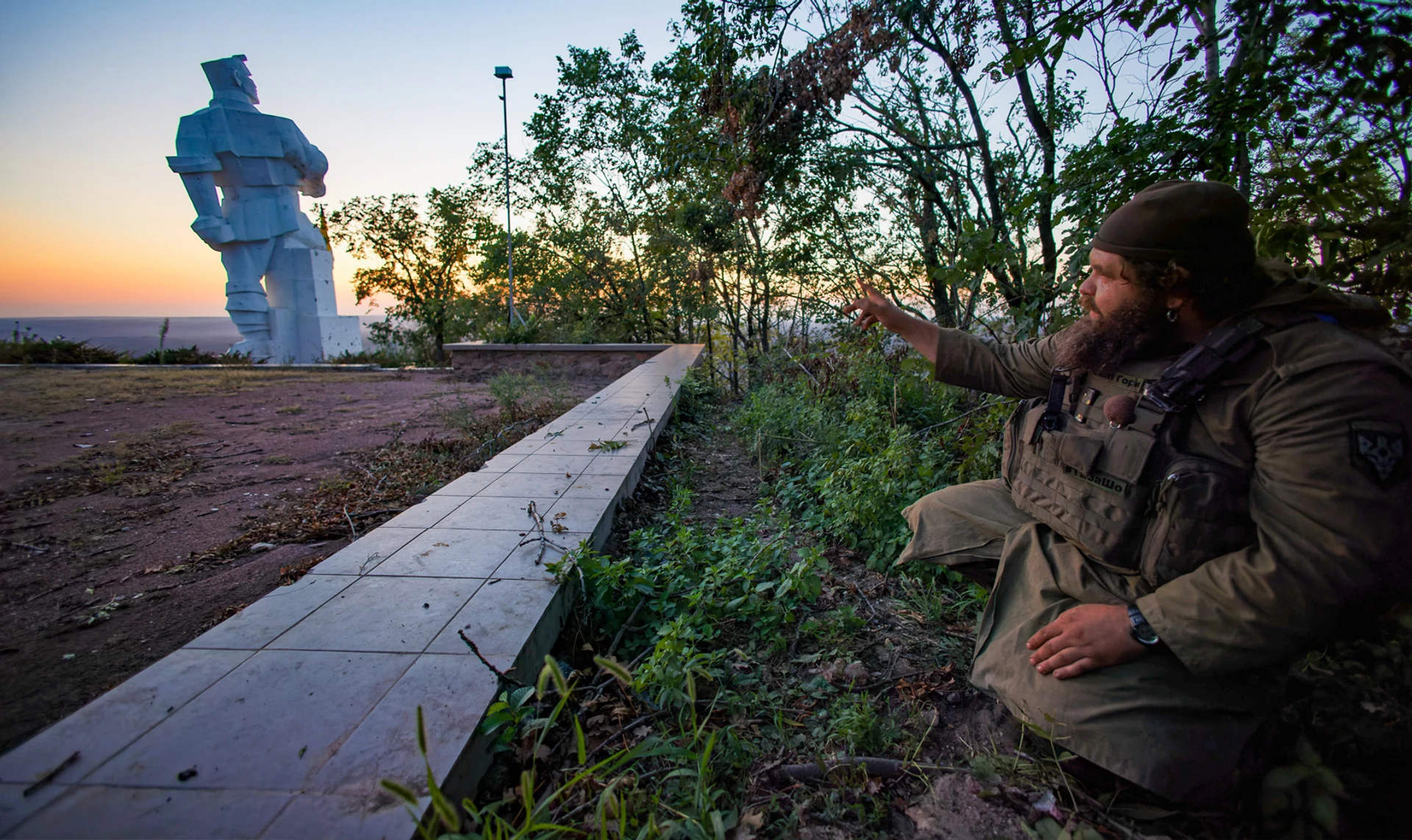 Святогорск возвращается. Как батальон Кульчицкого оборонял Святые Горы в Донецкой области, а теперь пошел в контрнаступление