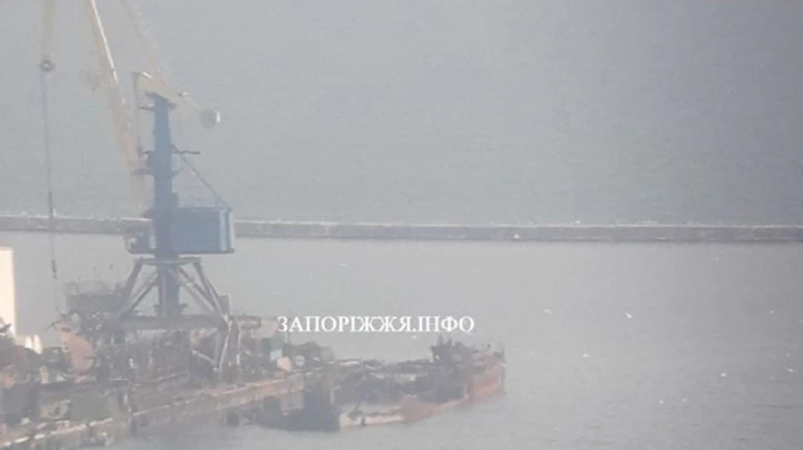 Explosions rang out in occupied Berdiansk