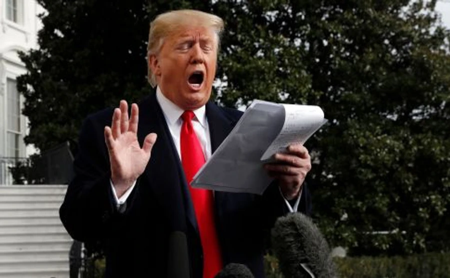 Трамп ответил на показания Сондленда: я его не знаю, а от Украины ничего не хотел