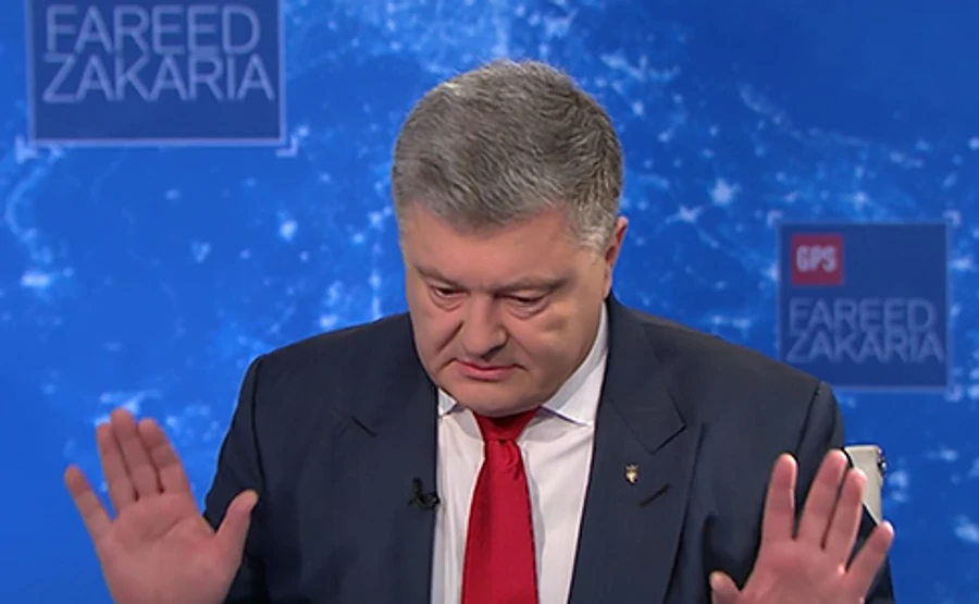 Порошенко на вопрос о коррупции: Соломатина врет, Онищенко преступник