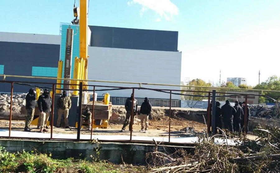 Військові оприлюднили відео захоплення території військової частини в Одесі