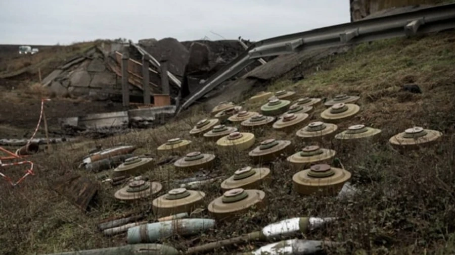 Only about one-sixth of liberated Kherson Oblast cleared of mines in 11 months