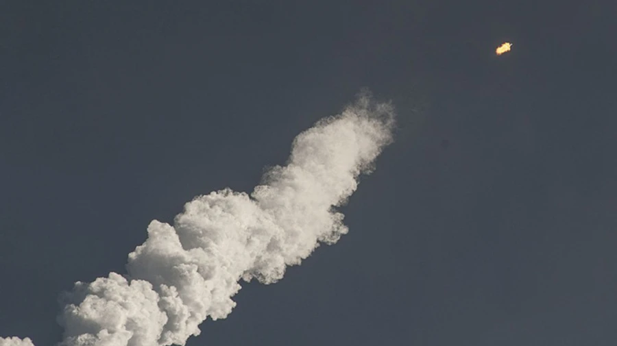 Explosions in two Russian oblasts, authorities say that air defence is operating