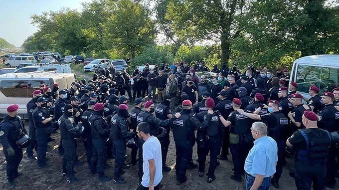 Нацкорпус хотів зірвати виступ Зеленського на Черкащині: 6 затриманих