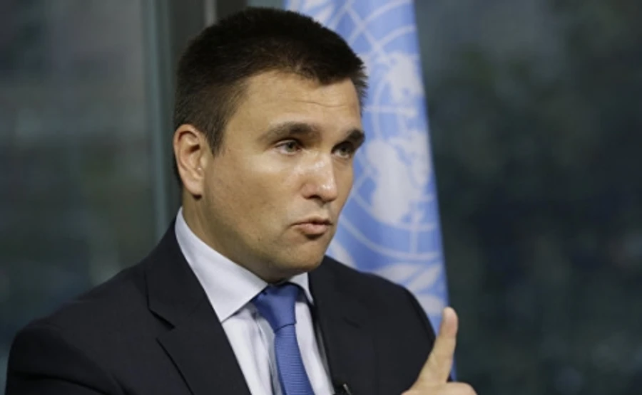 Климкин: кремлевский вариант привлечения миротворцев – шизофрения 