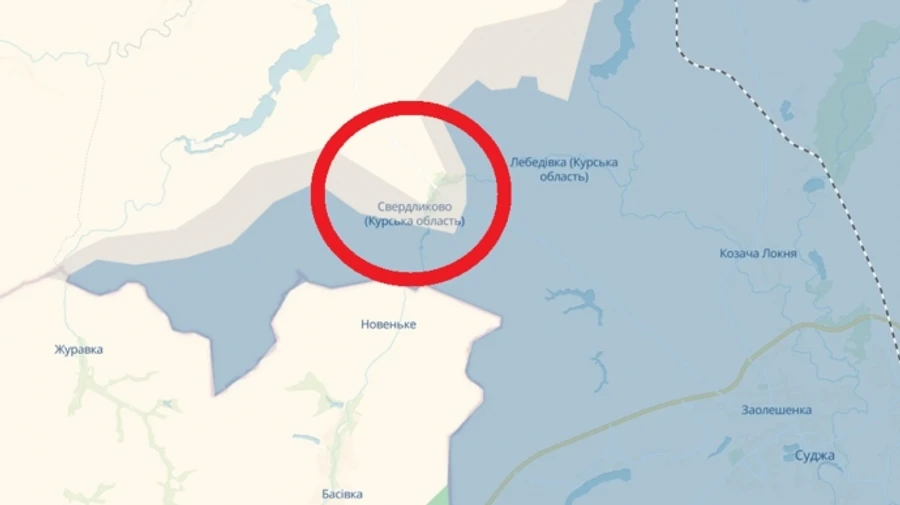 Russian forces capture Sverdlikovo in Kursk Oblast and advance in Donetsk Oblast