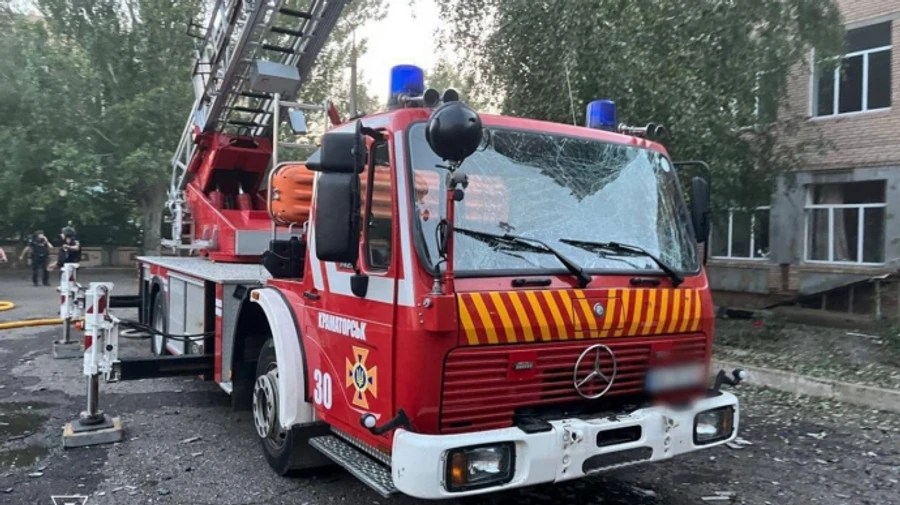 Russians strike firefighters responding to prior attack in Kramatorsk – photo