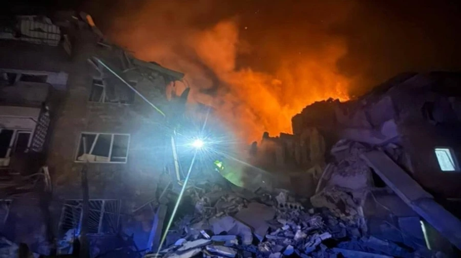 Death toll from Russian overnight attack on Kyiv rises to four, including children