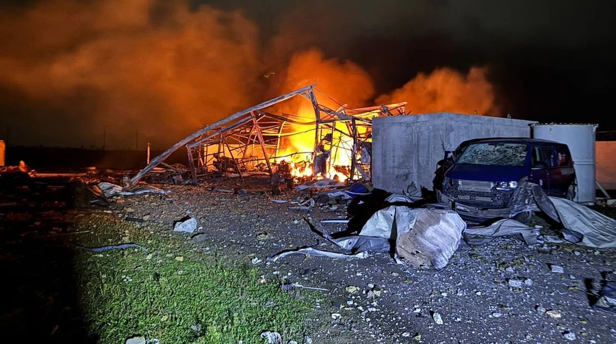 Russia targets power facilities in Odesa Oblast again