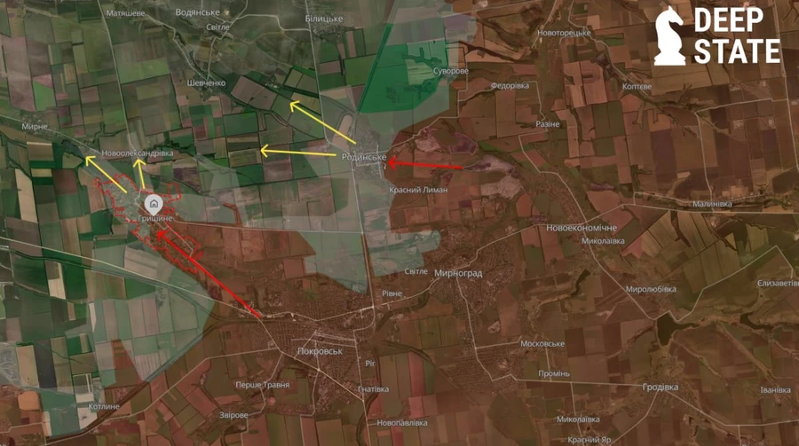 Russian occupation of Hryshyne in Donetsk Oblast is only a matter of time – DeepState