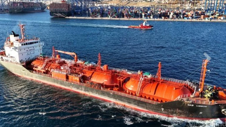 Romanian president reports propane tanker attacked off the coast