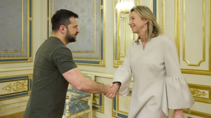 Dutch Defence Minister visits Ukraine and speaks with Zelenskyy