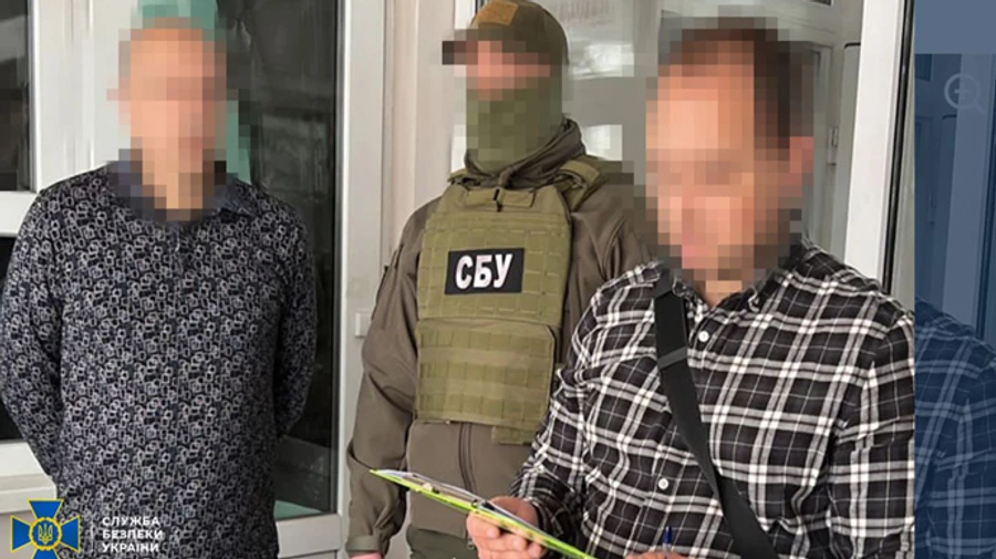 Former communist council member who directed Russian missile strikes detained in Zaporizhzhia