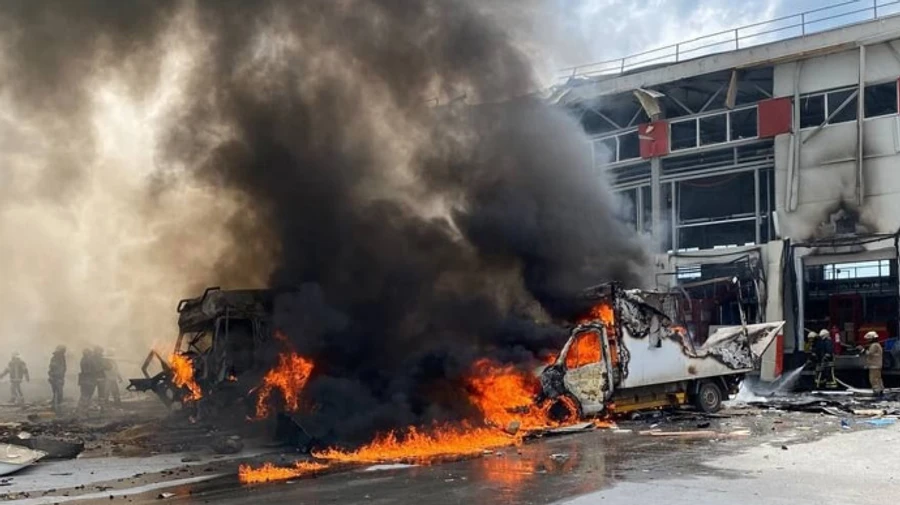 The Russians shelled Kharkiv: 3 dead