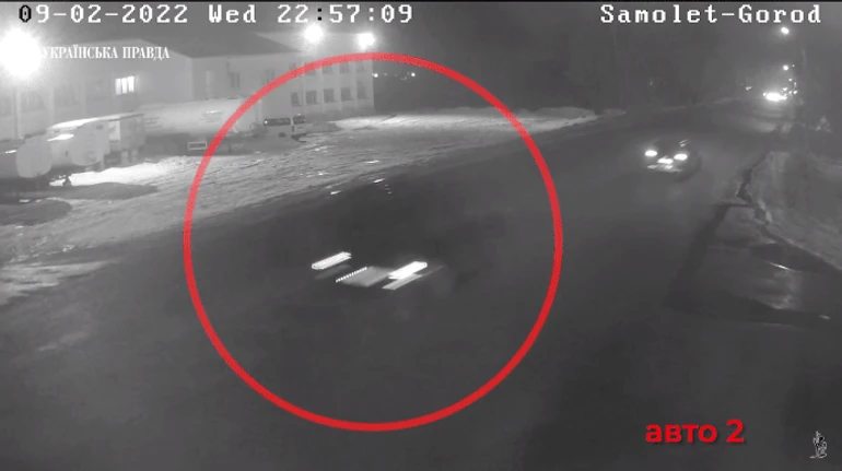 УП получила видео кортежа Ярославского после ДТП