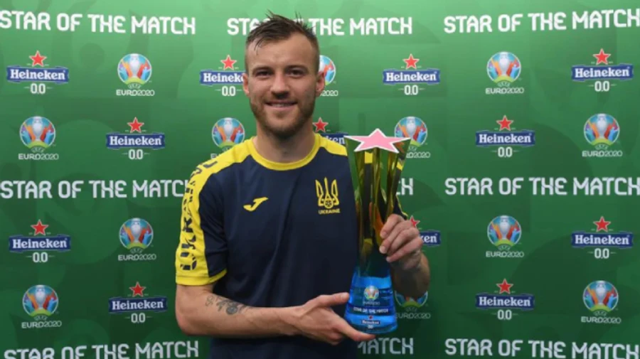 Ярмоленка обрали зіркою матчу України проти македонців