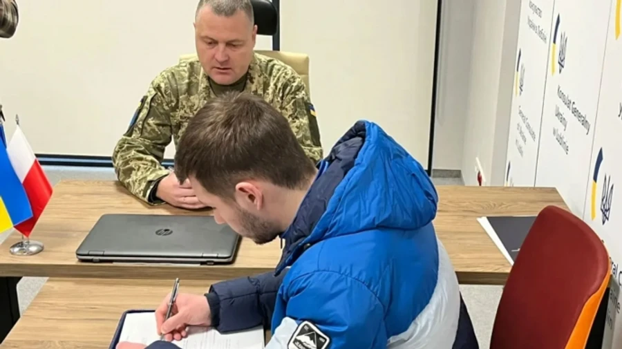 Третя група добровольців Українського легіону в Польщі підпише контракти з ЗСУ