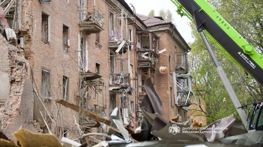 Death toll from Russian strikes on Dnipro rises to eight, 56 injured, children hurt in oblast