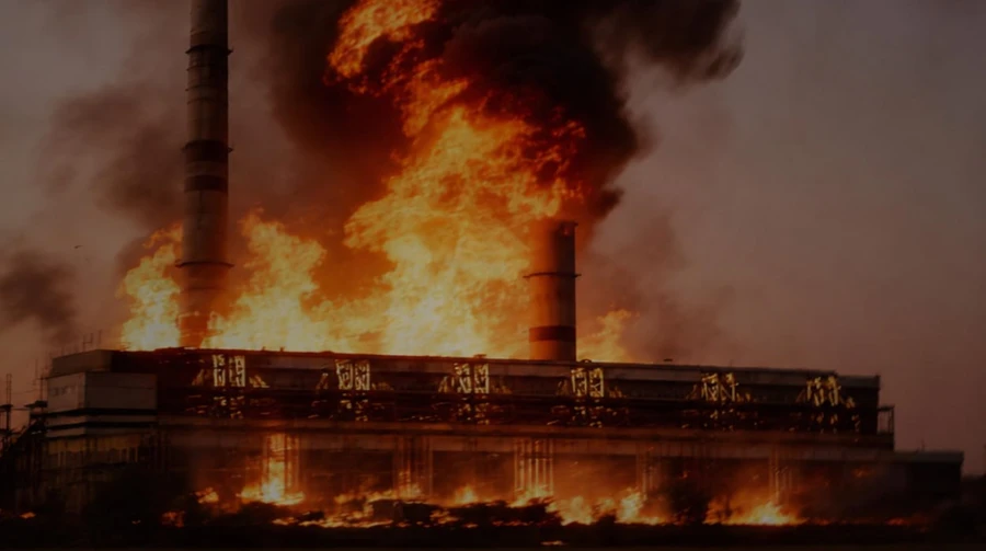 Russia launches massive attack on Ukrainian thermal power plant, forcing it offline