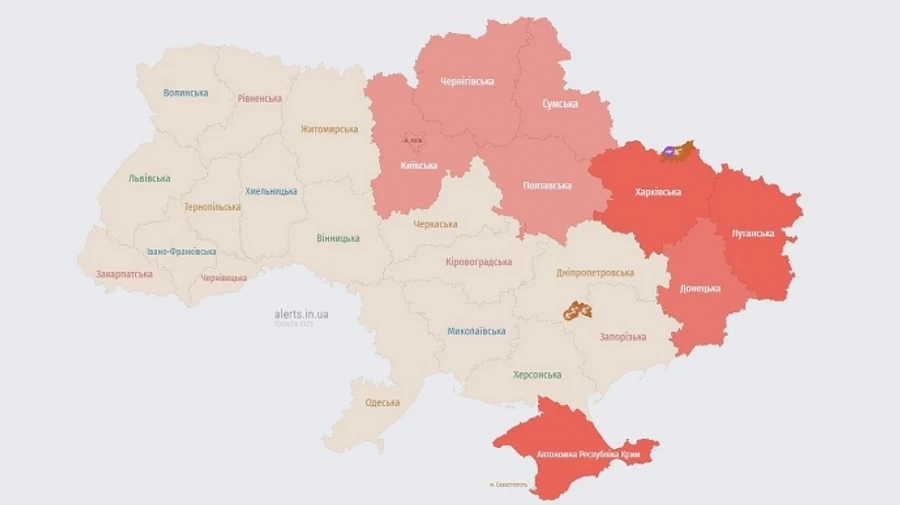 На Київ летіли ракети з півночі, працювала ППО