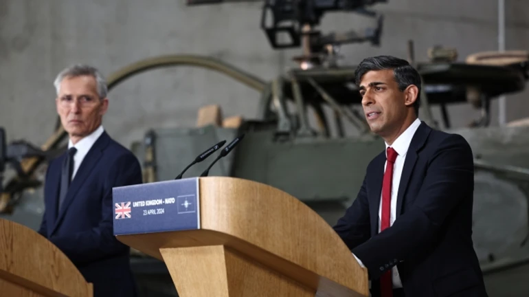 Sunak announces details of record-breaking UK military aid package for Ukraine