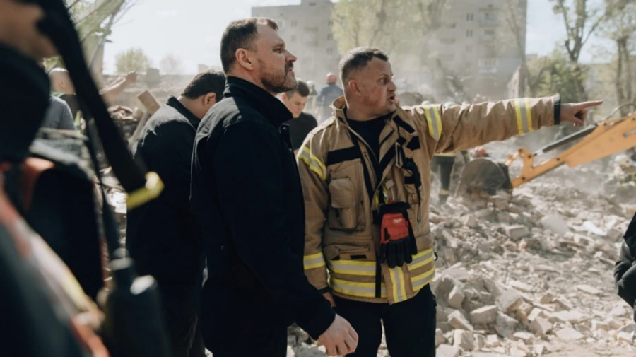 Russia deliberately targeted civilian infrastructure in Kyiv, Ukraine's interior minister says – photos