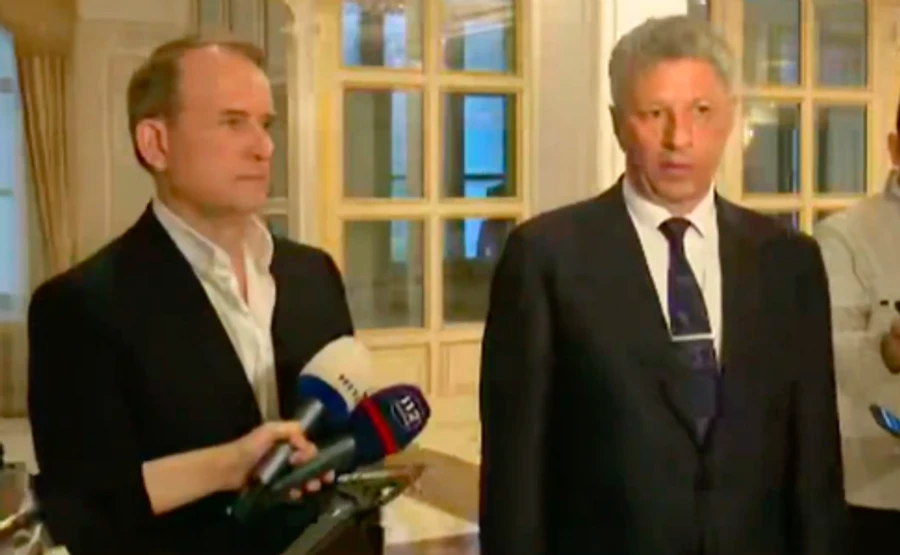 Медведчук и Бойко обещают и дальше вести переговоры с Россией