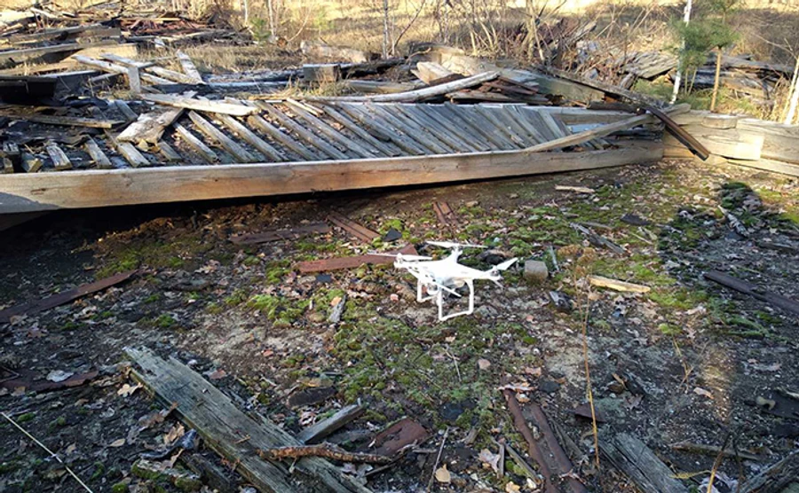 На технічній території військового арсеналу в Ічні виявили безпілотник