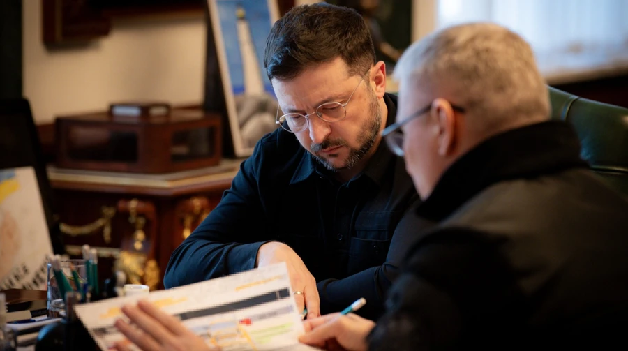 Zelenskyi reported that China is helping Russia strike Ukraine's energy sector